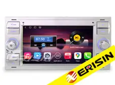 Erisin ES6666FS All-in-One Android 14 for Ford Focus Fiesta Kuga Snapdragon CPU Octa-Core 4G LTE Hi-Fi Sound GPS Navi Wireless CarPlay Android Auto