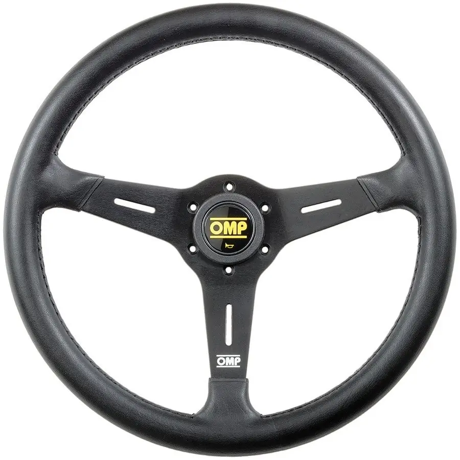 Volante racing OMP Sand Piel 380MM negro