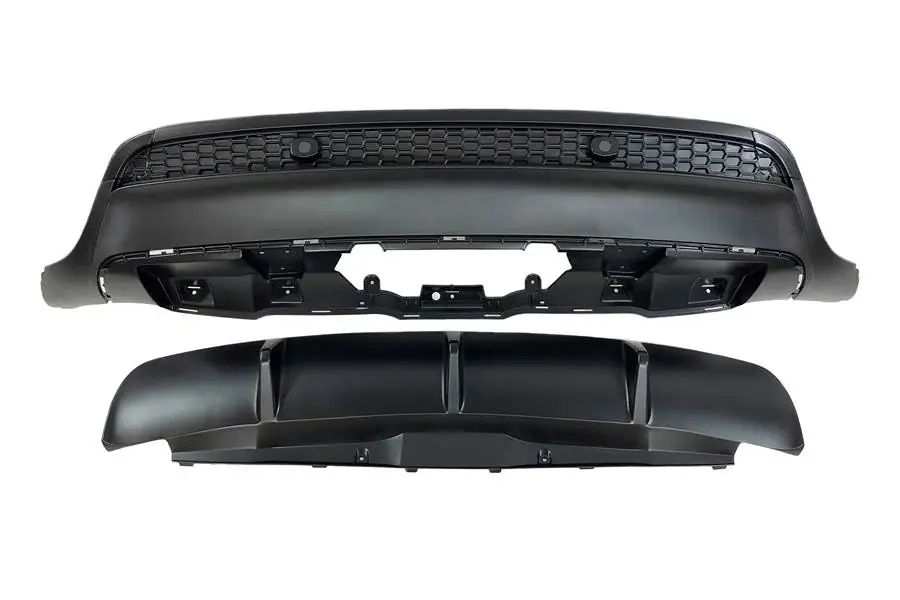 Difusor trasero BMW E71 2008-2014 look M performance - Plástico ABS