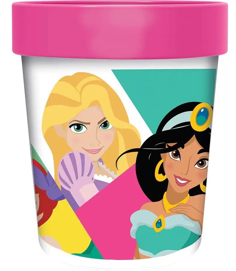 Licensing Vaso Premium Bicolor Antideslizante 260 ml Principesse