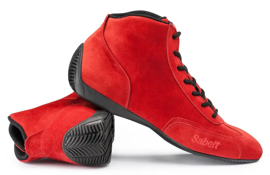Botines racing Sabelt Classic TB-2 FIA 8856-2018 Rojas talla 42