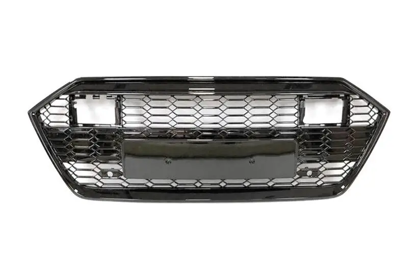Parrilla Audi A7 2020 Look RS7 ACC Full Black - Plástico ABS
