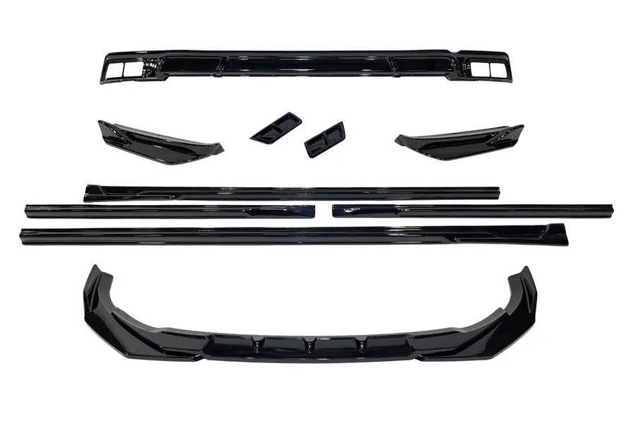 Kit de carrocería Ford Transit Custom MK2 L1 2023+ Brillante Negro - Plástico ABS