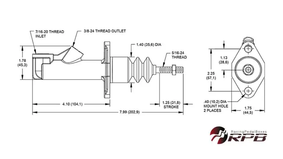 Bomba RPB Hidráulica Oem 0,7"