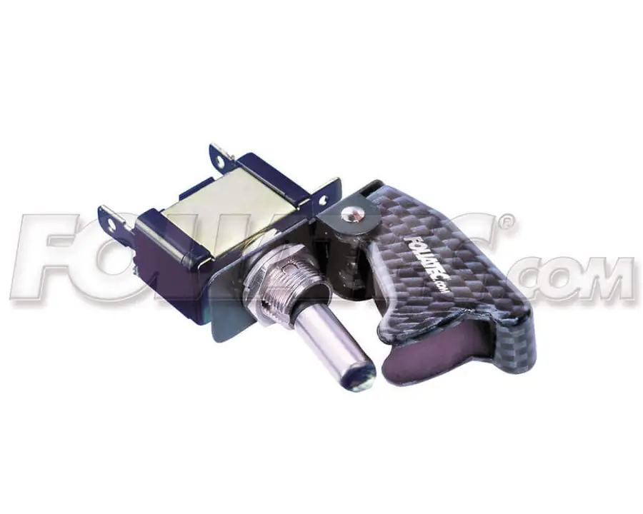 Foliatec Cubierta para Interruptor ON/OFF Carbon Look 1 Pieza