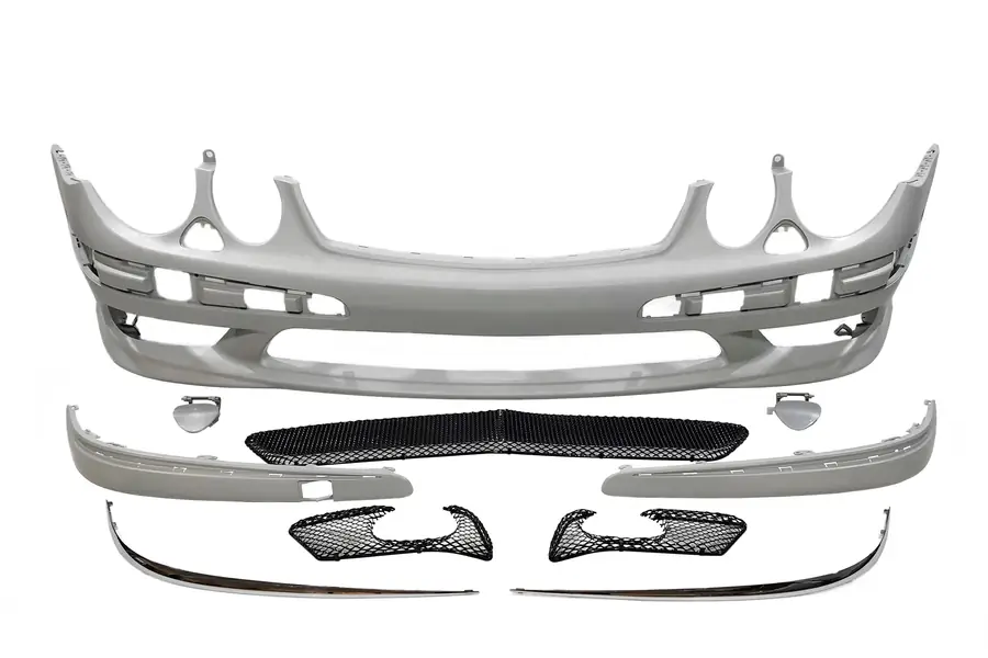 Paragolpes delantero Mercedes W211 2002-2006 ABS - Plástico ABS