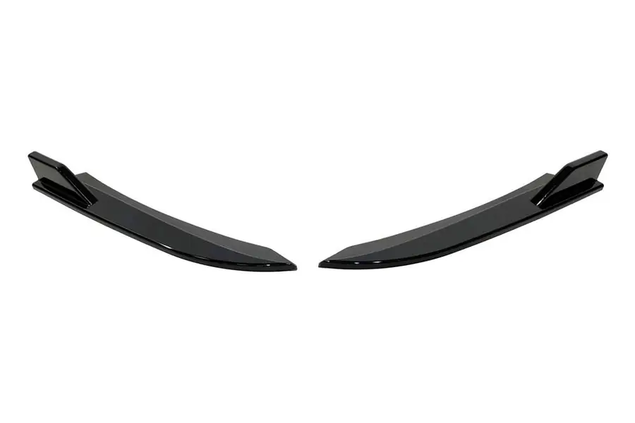 Punteras traseras BMW F30 2013-2019 Look M-Tech Negro Brillo - Plástico ABS