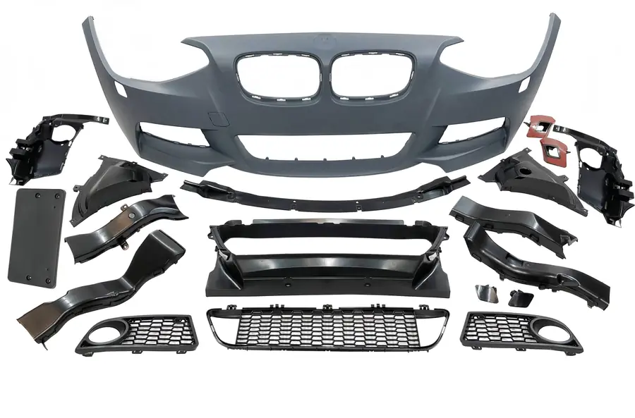 Paragolpes delantero BMW F20 / F21 3-5P 2012-2014 Look M-Tech - Plástico ABS