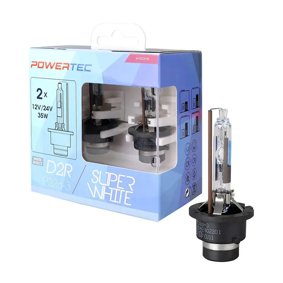 M-Tech Powertec Superwhite D2R Duo