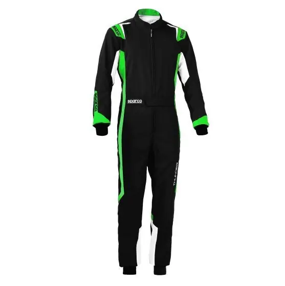 Mono karting Sparco Traje K43 Thunder talla S negro/verde