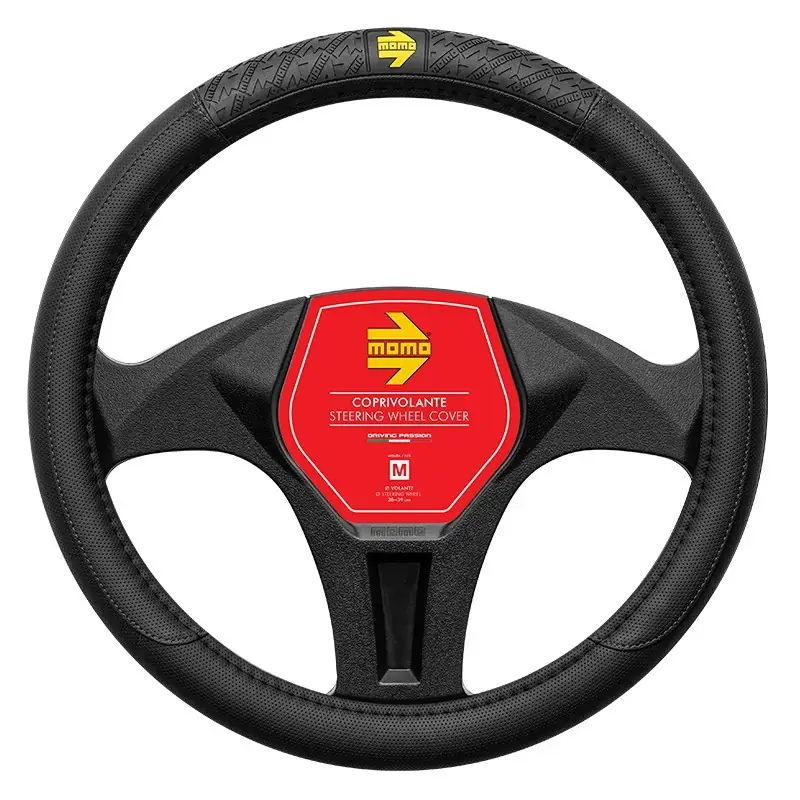 Funda de volante MOMO V.I.P. BLACK M 38-39 cm