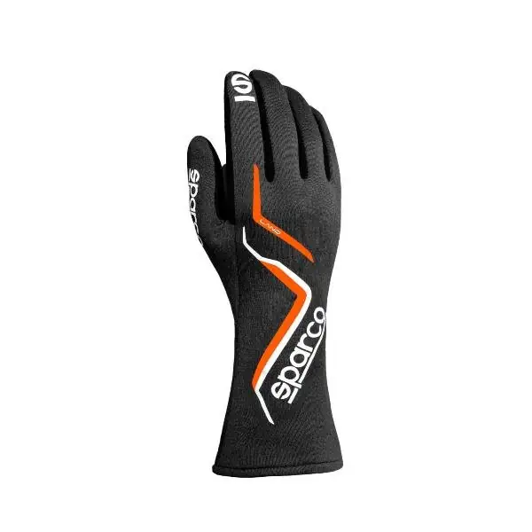 Guantes racing Sparco Land 2025 talla 09 negro/naranja