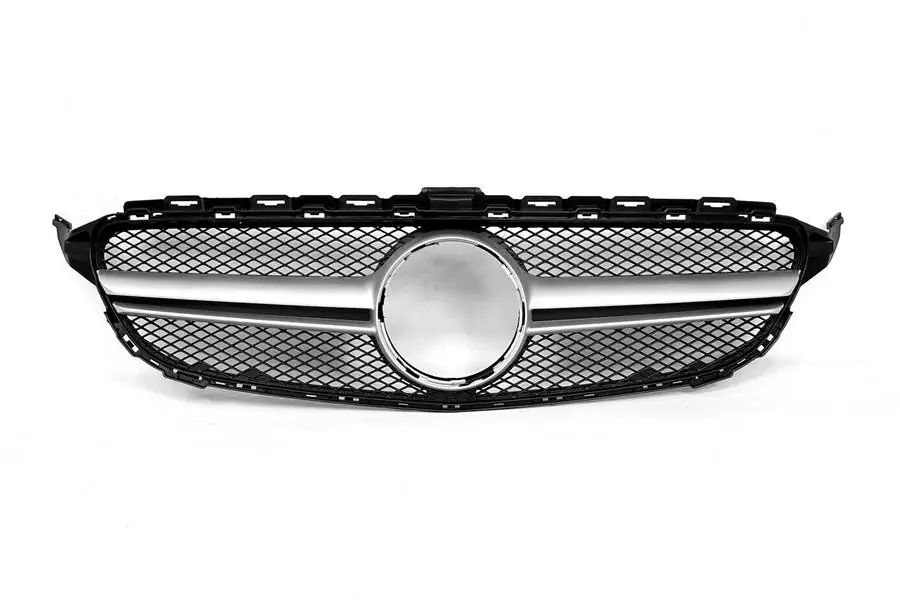 Parrilla Mercedes W205 2014-2018 Look Diamond - Plástico ABS