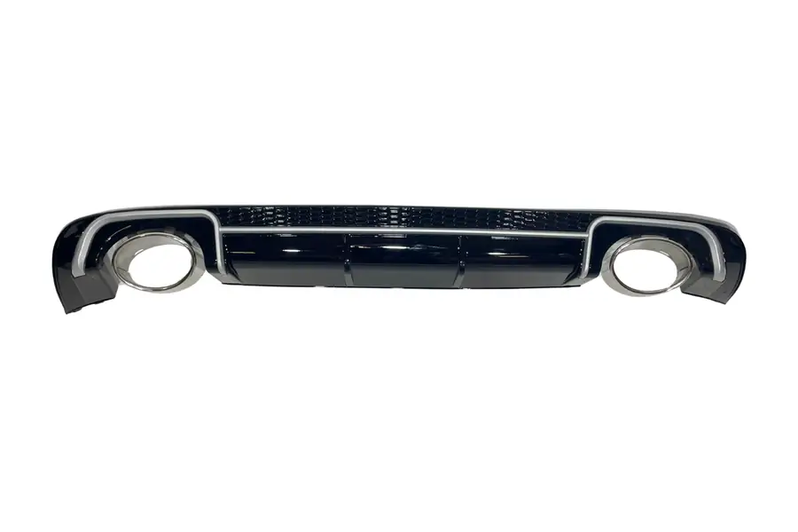 Difusor trasero Audi A3 V8 2013-2015 Sportback Look RS3 ABS - Plástico ABS