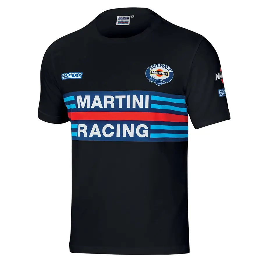 Sparco Camiseta Martini-R Talla M Negro
