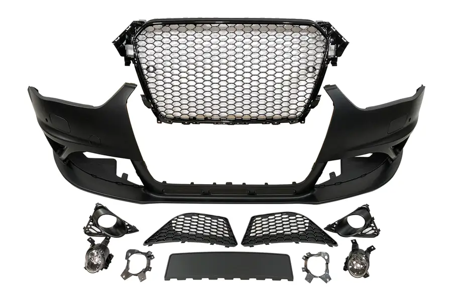 Paragolpes delantero Audi A4 2013-2016 RS4 B8 - Plástico ABS