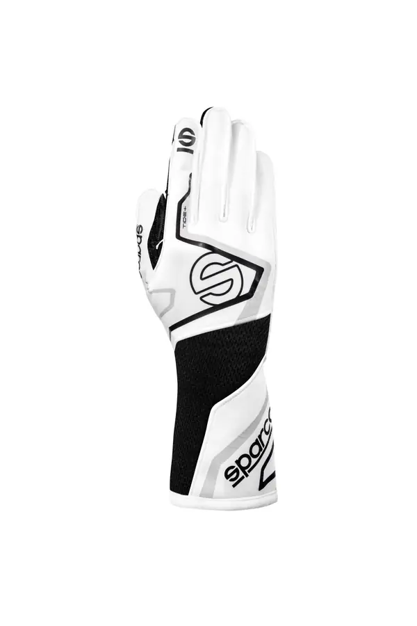 Guantes racing Sparco Tide+ 2025 BLANCOS/NEGROS talla 9