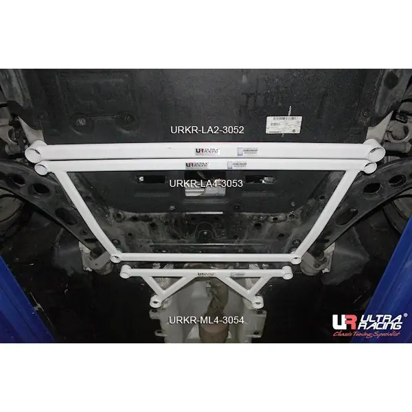 Barra estabilizadora / refuerzo Ultra Racing URKR-LA2-3052 para Bmw Ix1 (U11 Bev) Xdrive30 4Wd 2023-Present