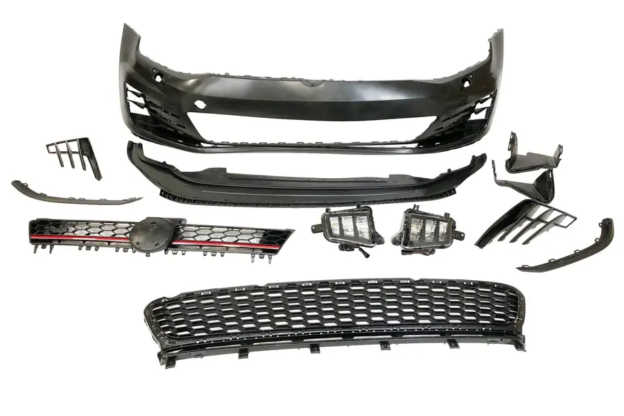 Paragolpes delantero Volkswagen Golf 7 3 / 5P look GTI - Plástico ABS