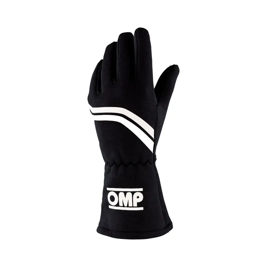 Guantes racing OMP Dijon FIA 8856-2018 negro talla L