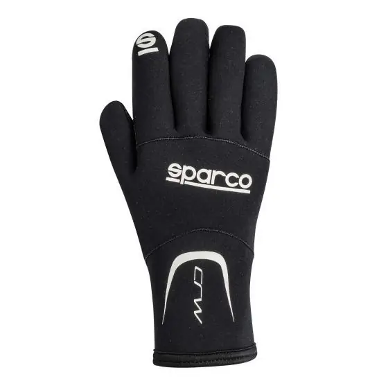 Guantes karting Sparco Crw 2020 negro talla M