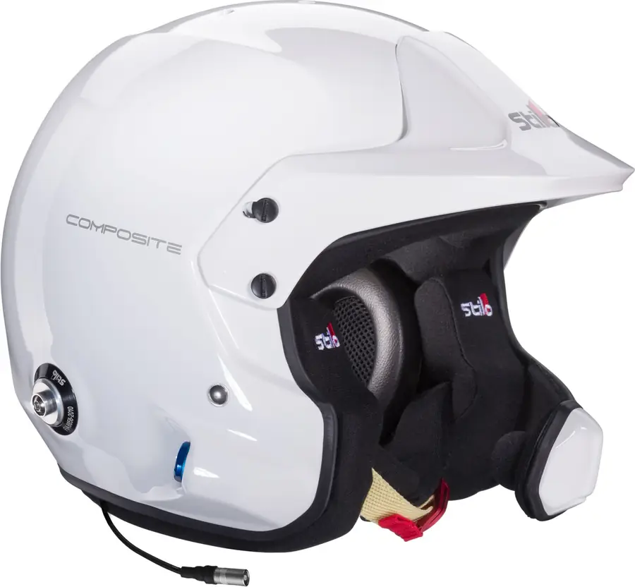 Casco Stilo Venti Wrc Turismo Composite Snell SA2020 FIA 8859-15 HANS FIA 8858-10 gris/INTERIOR negro 63