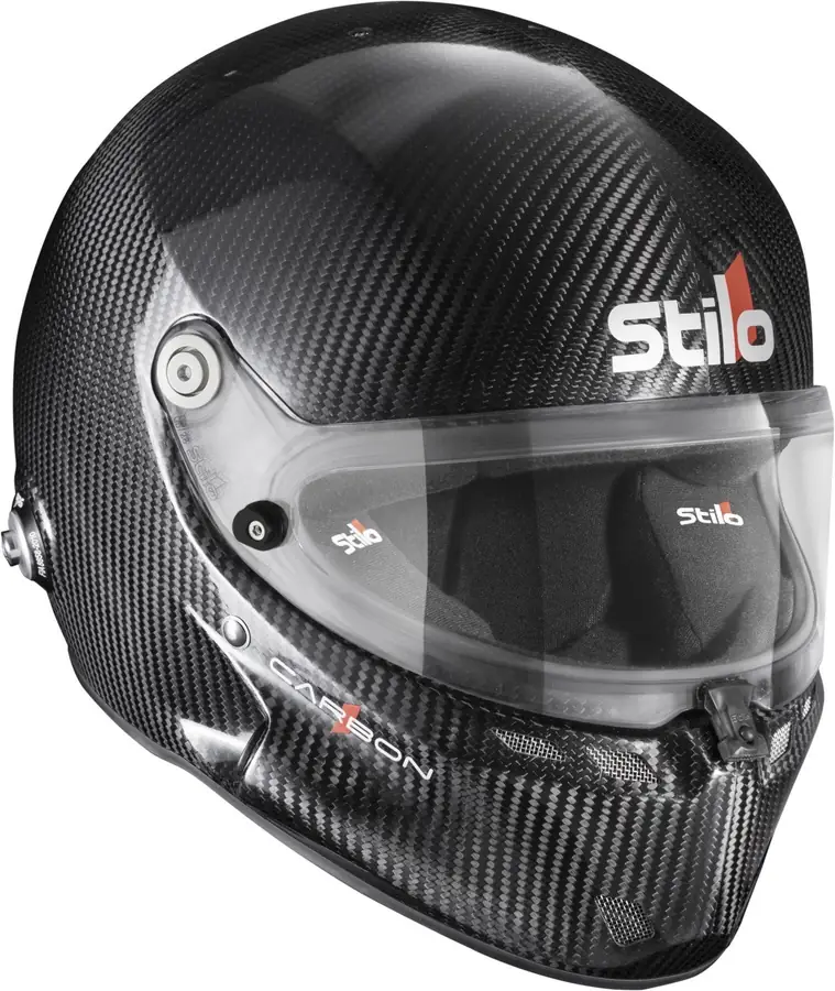 Casco circuito Stilo ST6F Turismo Carbono FIA 8859-24 SA2020 + HANS talla- 58