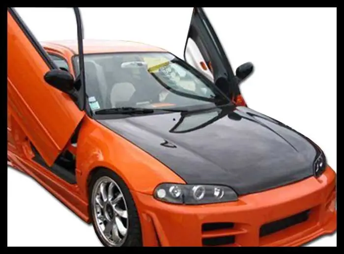 Capó Carbono Honda Civic '92 2-3P. S / T - Fibra de Carbono