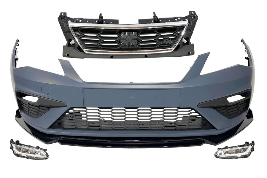 Paragolpes delantero Seat Leon F5 2013-2019 Look FR Spoiler - Plástico ABS