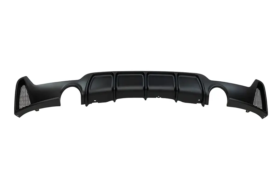 Difusor trasero BMW F32 / F33 / F36 Look M Performance 2 Salidas - Plástico ABS