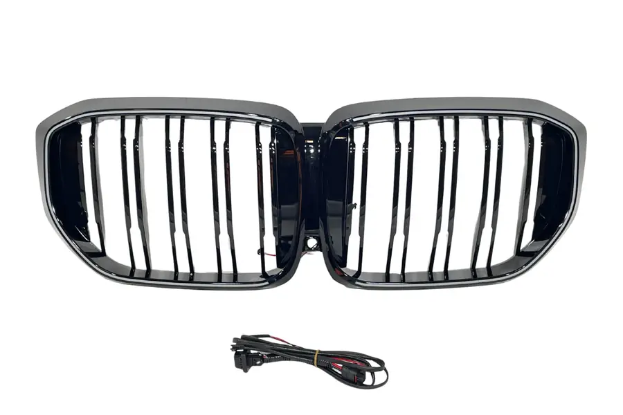 Parrilla BMW G05 X5 LCI LED Negro Brillo - Plástico ABS