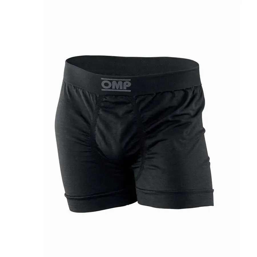Boxer OMP Tecnica Evo FIA 8856-2018 negro talla S