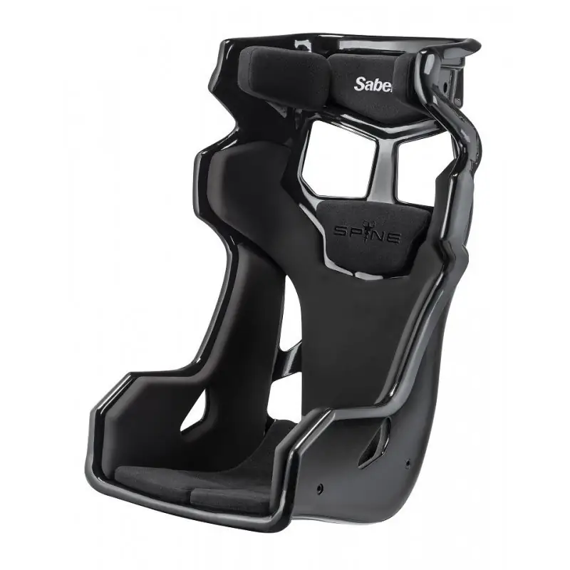 Asiento Sabelt Sedile Spine FIA 8855-2021 con Absorción de Impactos y Cojines de Respaldo y Base