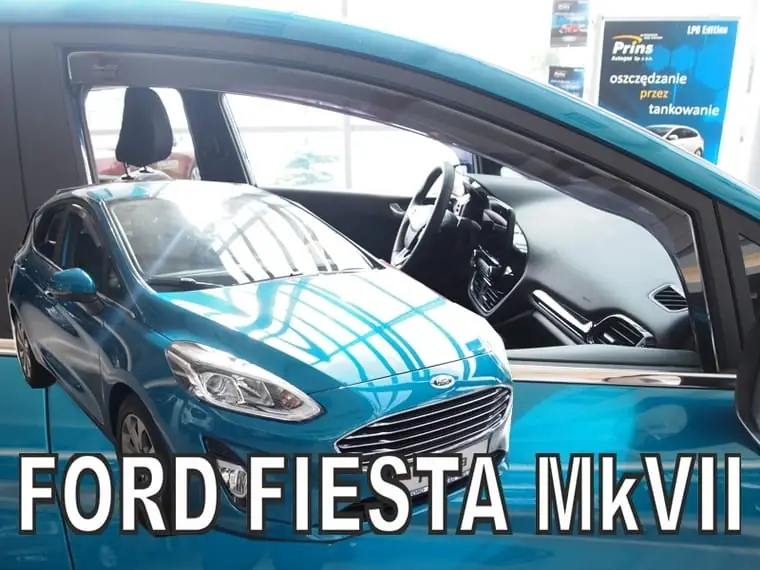 Deflectores de ventanilla Heko 15324 para Ford Heko Fiesta Mk 7 5D 2016-2023