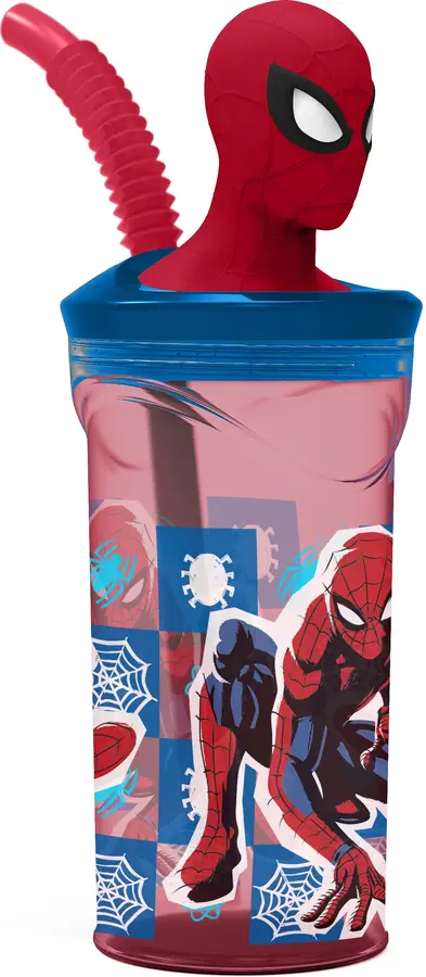 Licensing Figura 3D Vaso 360 ml Spiderman