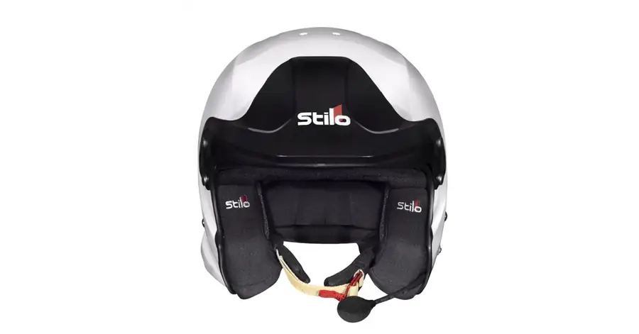 Casco Stilo Venti Trophy rally (sin Clips HANS) Composite SNELL2020 FIA 8859-15 FIA gris/INTERIOR negro 55