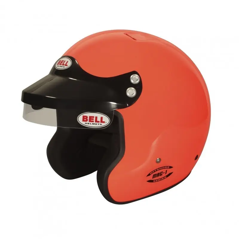 Casco rally Bell MAG-1 naranja talla L(60-61) FIA 8859-2024