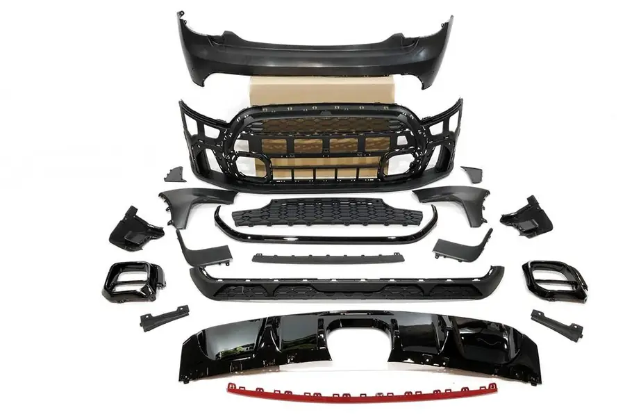 Kit de carrocería Mini Cooper F56 2021+ / F57 Look JCW - Plástico ABS