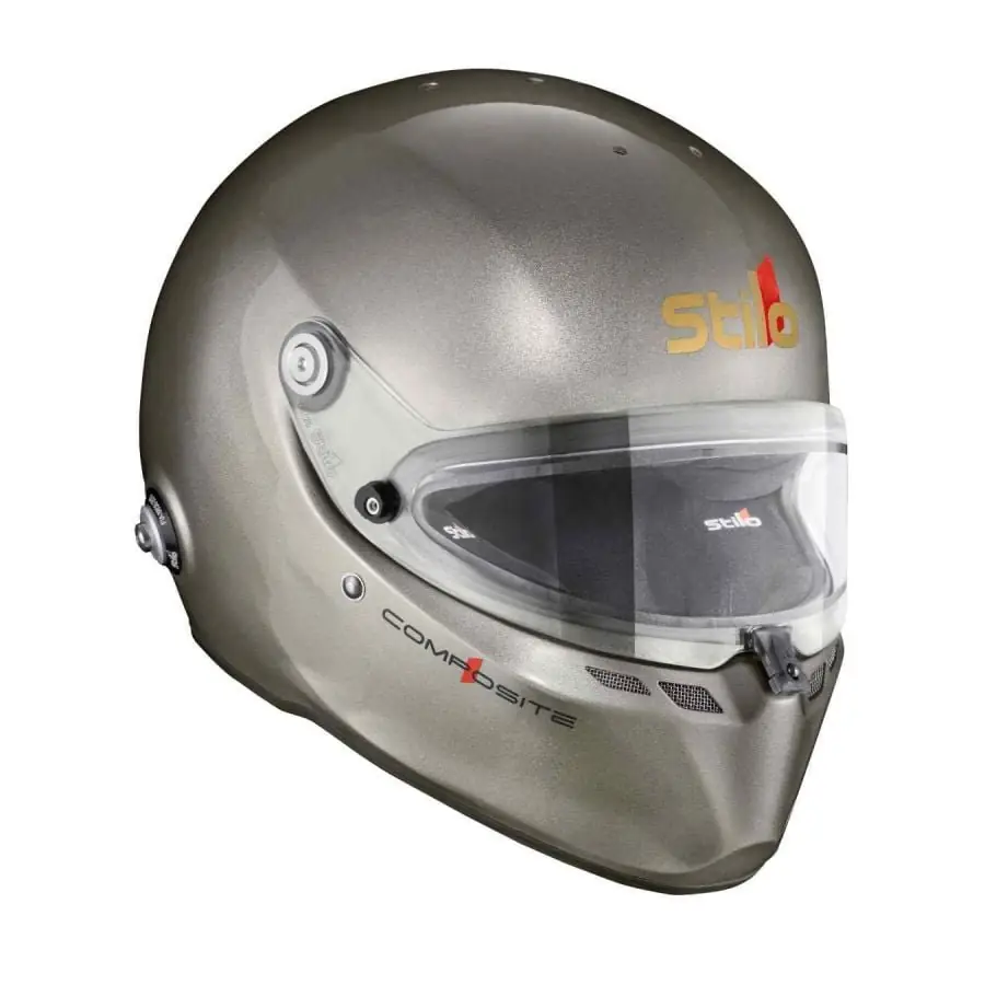 Casco circuito Stilo ST6FN titanio Composite FIA 8859-24 SA2025 Abp HANS FIA 8858-10-TALLA 58
