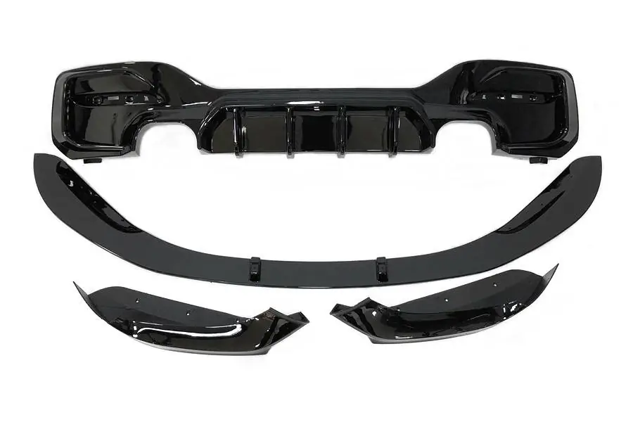 Kit de carrocería BMW F20 / F21 LCI 2015 Brillante Negro - Plástico ABS