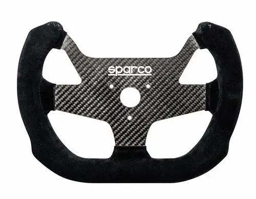 Volante racing Sparco F-10C Carbon Suede negro