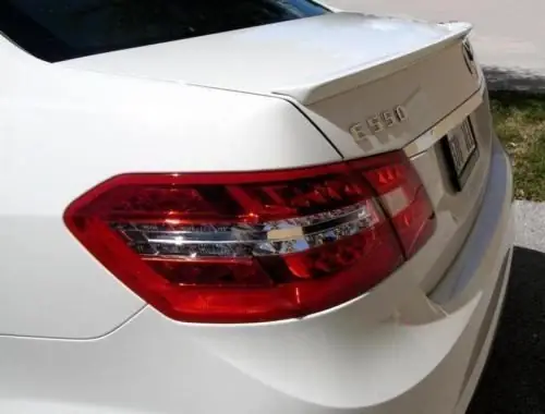 Alerón Mercedes W212 Look E63 AMG 2010-2013 - Plástico ABS