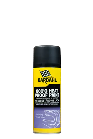 Bardahl Pintura Altas Temperaturas / 800 C. Heat Proof Paint 400 ml.
