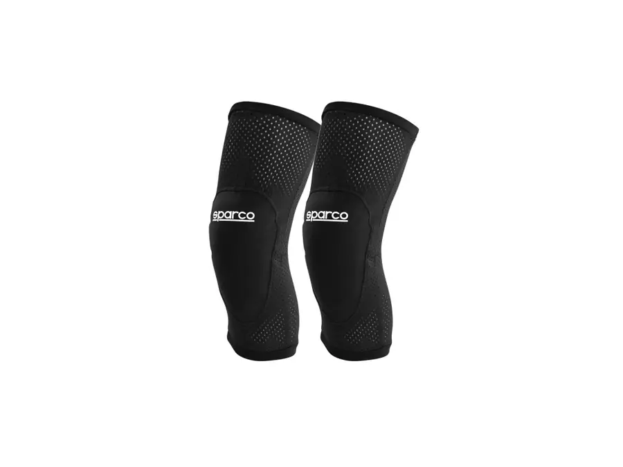 Rodilleras karting Sparco talla S negro