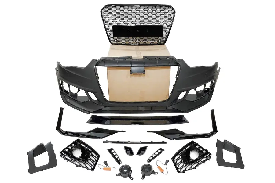 Paragolpes delantero Audi A5 Coupe / Sportback 2013-2016 Look RS5 2017 - Plástico ABS