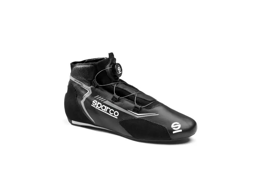 Botines racing Sparco Rapid 2025 NEGRAS/GRISES talla 42