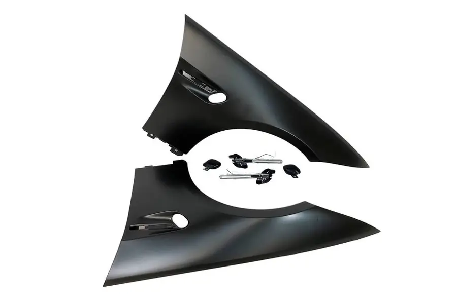 Aletas BMW E92 / E93 Look M3 ´2006-2014 Intermitente Secuencial Led - Metal