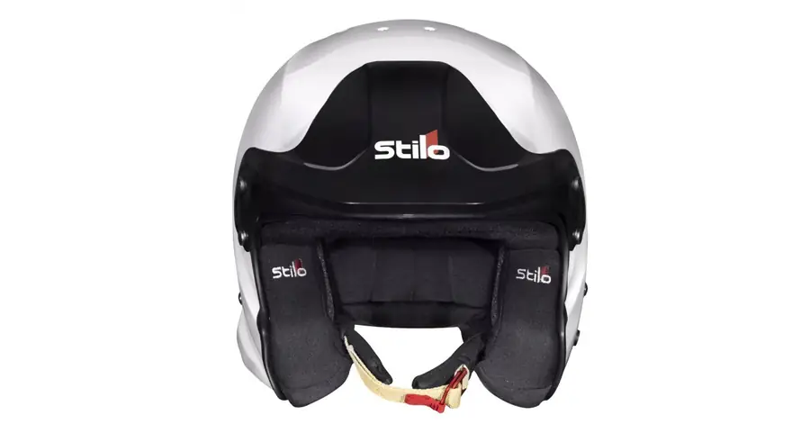Casco Stilo Venti Trophy Jet (sin Clips HANS) Composite SNELL2020 FIA 8859-15 FIA blanco/INTERIOR negro 54