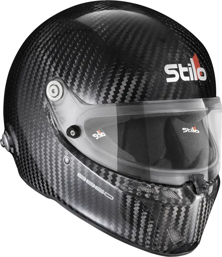 Casco circuito Stilo ST6FN Carbono - FIA 8860-2018 HANS FIA 8858-10 talla 58