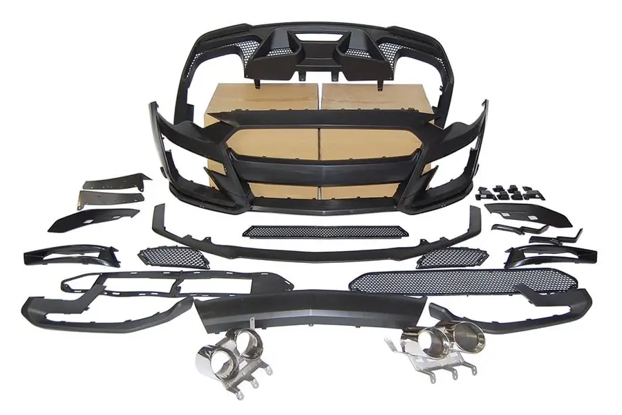 Kit de carrocería Ford Mustang 2018+ look GT500 - Plástico ABS